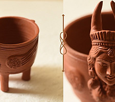 Maati Ka Kaam | Terracotta - Angel Planter