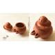 Shop Terracotta Handmade Clay - Diya With Incense Stick Stand