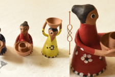 Maati Ka Kaam | Terracotta - Dolls (Set of Three)