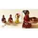 Shop Terracotta Handmade Clay Dolls (Set of Three)