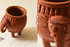 Maati Ka Kaam | Terracotta - Elephant Planter