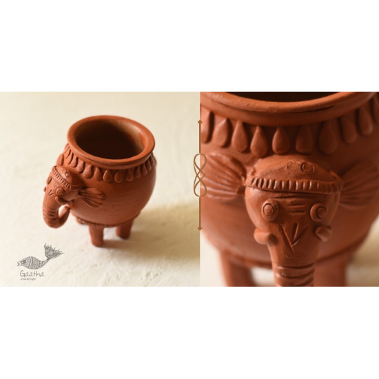 Shop Terracotta Handmade Clay - Elephant Planter