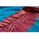 summer special Cotton Bandhani blue-pink Saree