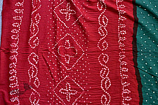 Nianboli . निंबोली  ❂ Cotton Bandhani Saree ❂ 8