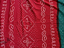 Nianboli . निंबोली  ❂ Cotton Bandhani Saree ❂ 8