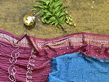 Nianboli . निंबोली  ❂ Cotton Bandhani Saree ❂ 3