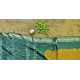 summer special Cotton Bandhani Green-Yellow Saree