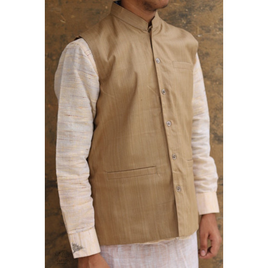 Swavalamban ◉ Handwoven ◉ Cotton Koti / Jacket - 16