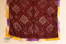 ओढ़नी ❈ Bandhani Cotton Dupatta ❈ 12