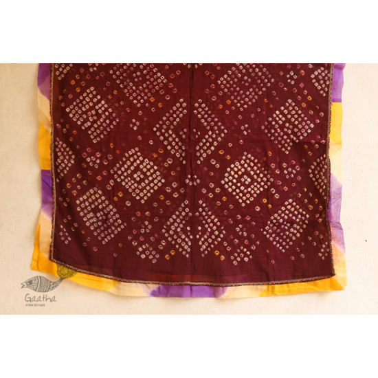 ओढ़नी ❈ Bandhani Cotton Dupatta ❈ 12