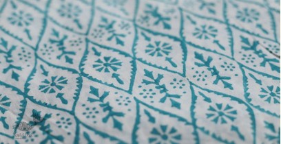 Sanganeri ✽ Block Printed ✽ Cotton Fabric ~ C