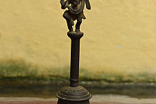Antiquities from Khajuraho | Bell with Ganesha