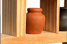 Terracotta Tales | Terracotta Pottery Art - Miniature Wall Art Frame - A
