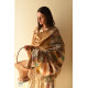 shop Kashmiri handwoven Pure Pashmina Kani Checks Shawl