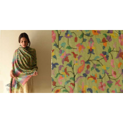 Gul - Kashmiri Handwoven Kani Pure Pashmina Shawl