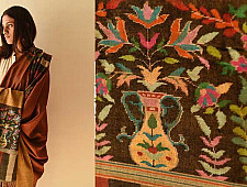 Gul - Kashmiri Handwoven Kani | Pure Pashmina unisex Shawl (Reversible)