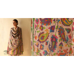 Gul - Kashmiri Handwoven Kani work Pashmina Shawl