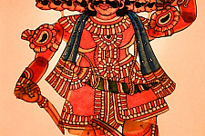 Leather Puppets | Raavan / Lankapati