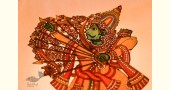 Handmade Arjun 's leather puppet