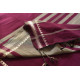 Casual Classics ❊ Everyday Handloom Saree - magenta cotton saree 