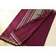 Casual Classics ❊ Everyday Handloom Saree - magenta cotton saree 