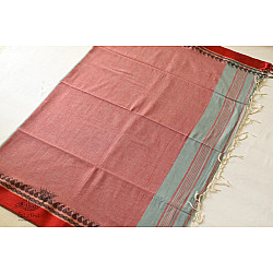 Casual Classics ❊ Handloom Saree ❊ Greenish Grey