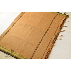 Casual Classics ❊ Handloom ❊ Sand Yellow Color Cotton Saree