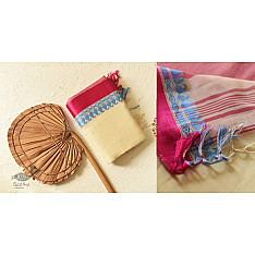 Casual Classics ❊ Handloom Saree ❊ Cream Color