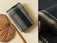 Casual Classics ❊ Handloom Saree ❊ Navy Blue