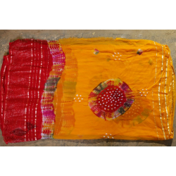 बीनणी ★ Chiffon laheriya Saree ★ 2