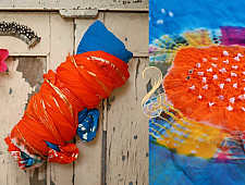 बीनणी ★ Chiffon laheriya Saree ★ 1