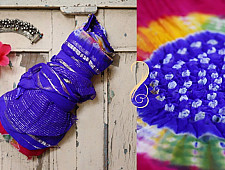 बीनणी ★ Chiffon laheriya Saree ★ 7