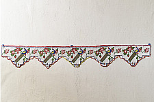 Prachin . प्राचीन || Bead Work ~ Antique Door Toran - Peacock Motif