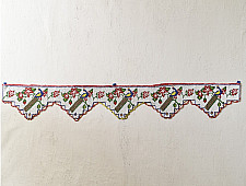 Prachin . प्राचीन || Bead Work ~ Antique Door Toran - Peacock Motif
