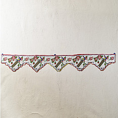 Prachin . प्राचीन || Bead Work ~ Antique Door Toran - Peacock Motif