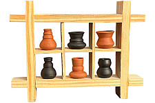 Terracotta Tales | Terracotta Pottery Art - Miniature Wall Art Frame - B