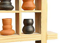 Terracotta Tales | Terracotta Pottery Art - Miniature Wall Art Frame - B