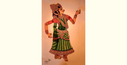 Leather Puppets | Radha (Green) ~ 21