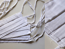 Be safe & stylish ✜ Mul Cotton Layered Mask ( Set of 4 ) ✜ A