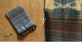 Beyond The Basics | Handwoven Bhujodi Cotton Clamp Dyed Stole 3