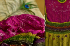 Pearls of Wisdom ❉ Bandhani Gajji Silk Dupatta ❉ 18