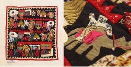Story of life  ❂  Embroidered Applique Art