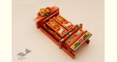 कथनिक ☀ Kaavad a Wooden Shrine ( RED - 29 cm) ~ 113