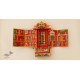 कथनिक ☀ Kaavad a Wooden Shrine ( RED - 29 cm) ~ 113