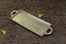 Ahar ✽ Brass ~ Serving Tray  (14" x 5 x 0.7" )