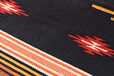 A finite infinity ❧ Handwoven Geometric Dhurries  ( 2 x 6 )