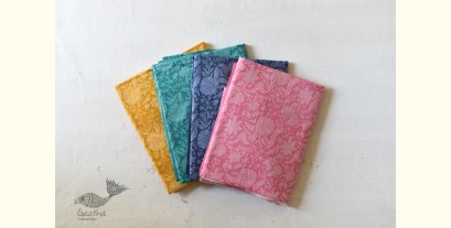 Eshana ~ Gaamthi Block Print Cotton Saree ( Four Color Options ) - B