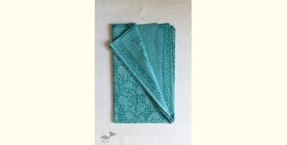 Eshana ~ Gaamthi Block Print Cotton Saree ( Four Color Options ) - B
