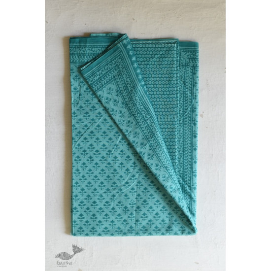 Shop Gamthi Block Printed pure cotton saree