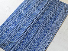 Eshana ~ Gaamthi Block Printed Cotton Saree ( Four Color Options ) - D